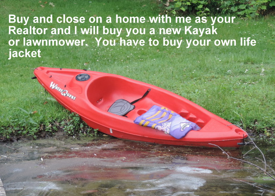 Lake home buyer bonus