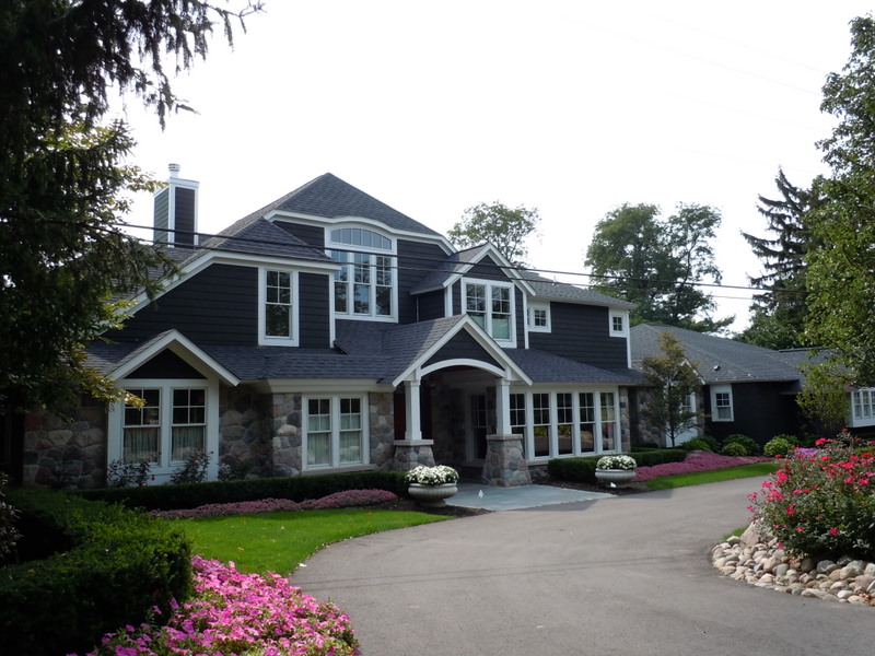 waterfront homes island lake bloomfield township mi