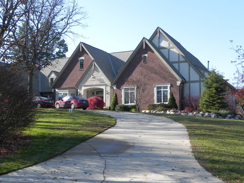 waterfront homes mirror lake bloomfield hills michigan
