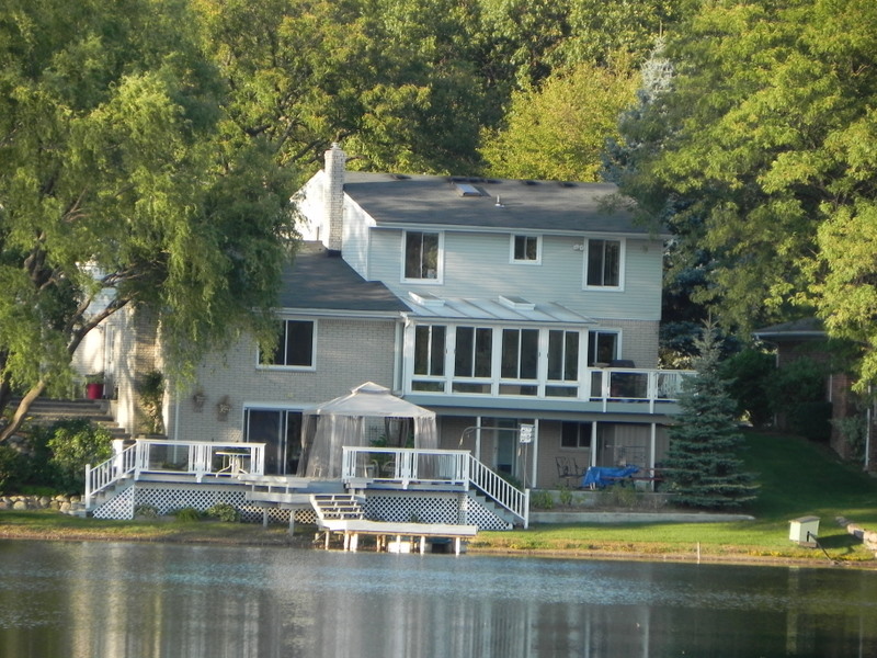 waterfront homes morgan lake waterford township michigan