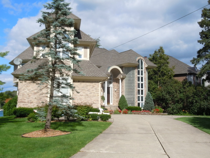 waterfront homes walnut lake west bloomfield township michigan