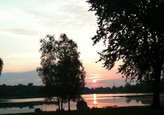 Sunset on Seymour Lake Ortonville MI