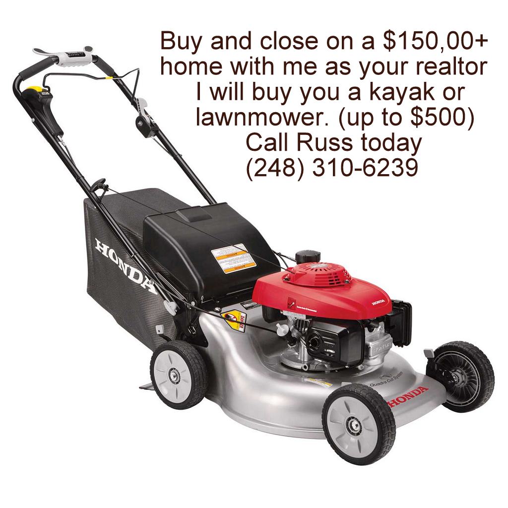 Michigan lake home buyer bonus